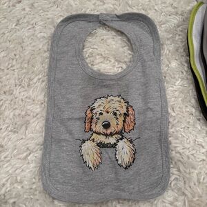 Golden doodle bib- never used